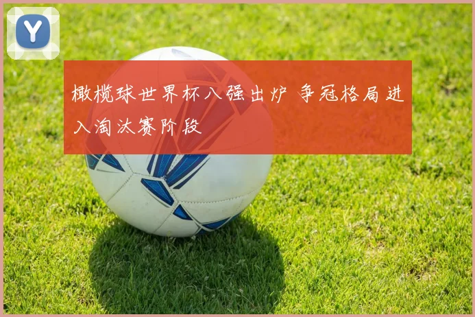 橄榄球世界杯八强出炉 争冠格局进入淘汰赛阶段